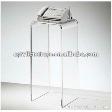 clear telephone Acrylic lucite pedestal